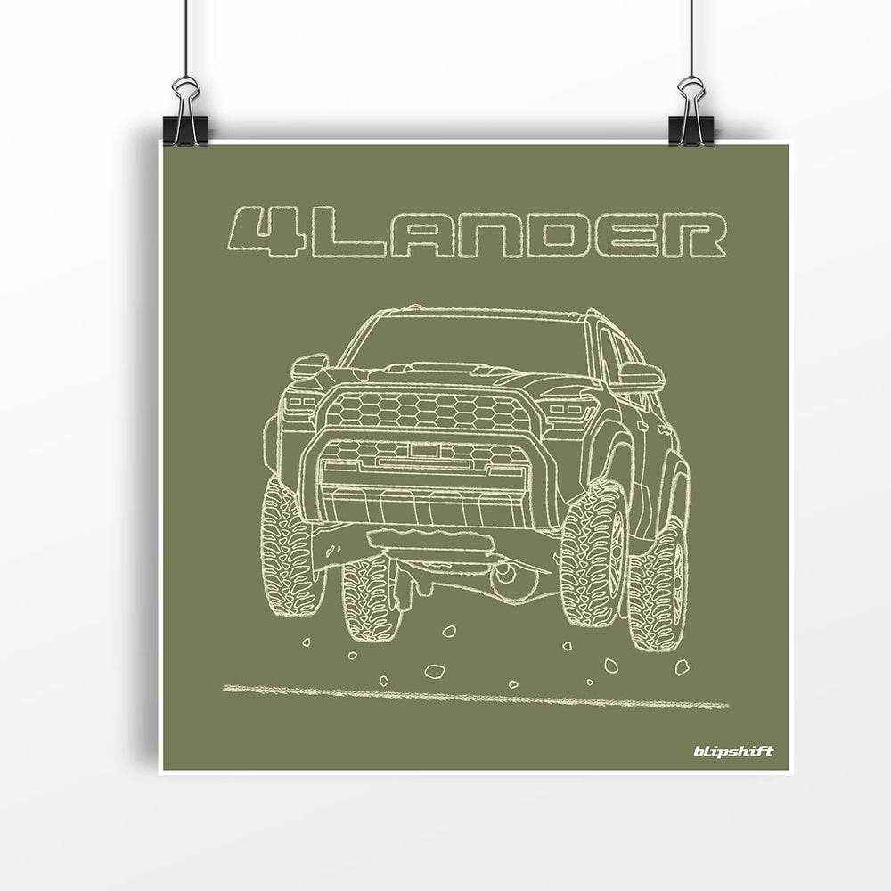 4Lander Poster