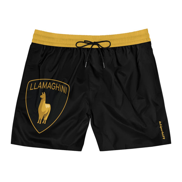 Men's Llamaghini Swim Trunks Product Image 1