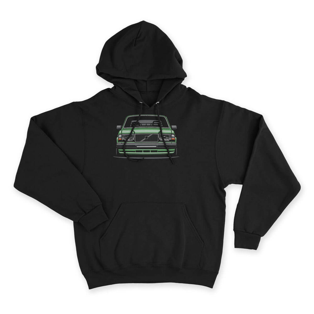 Colored Brick Green Hoodie