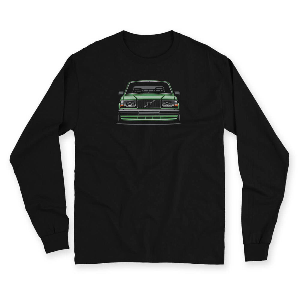 Colored Brick Green Men's Long Sleeve