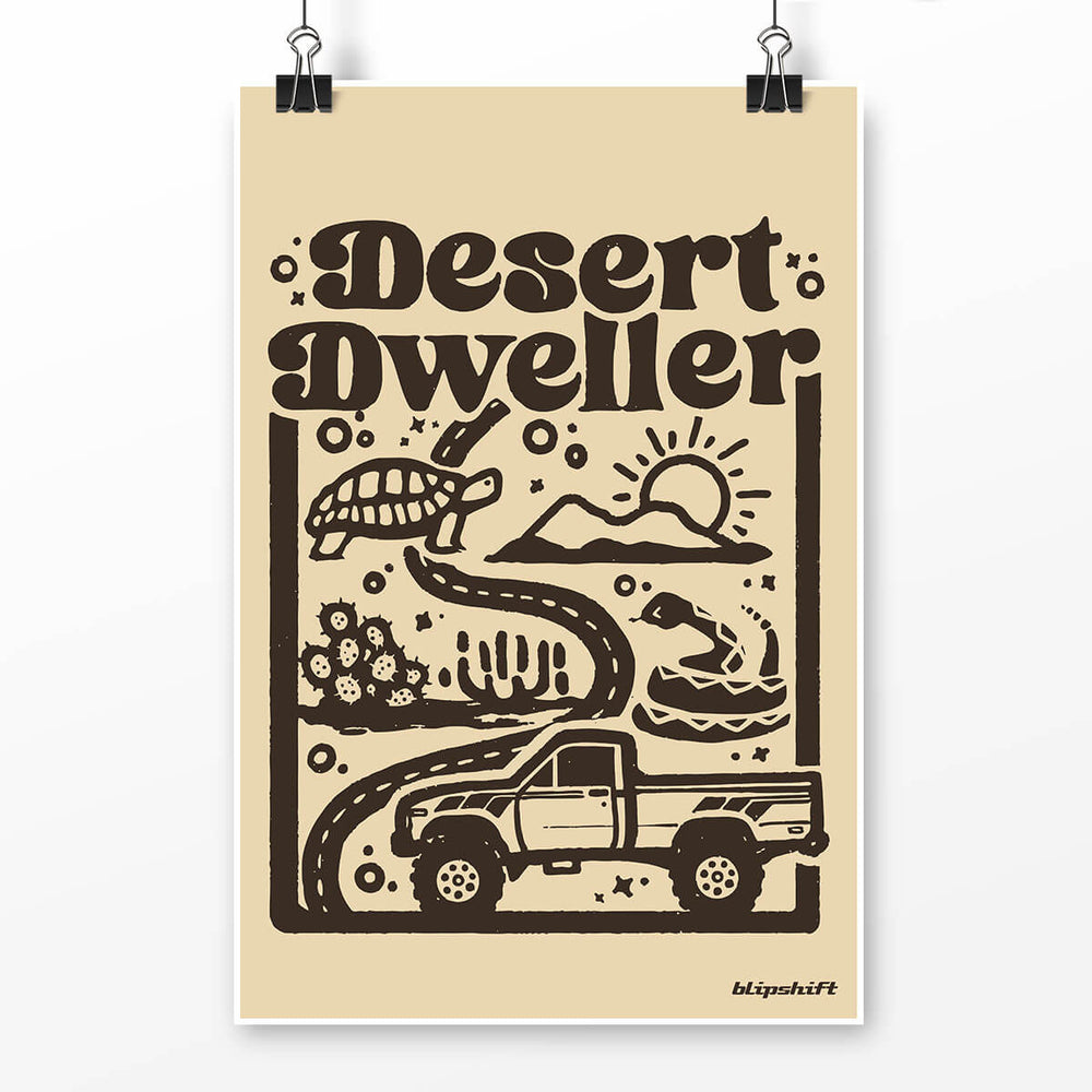 Desert Dweller Poster