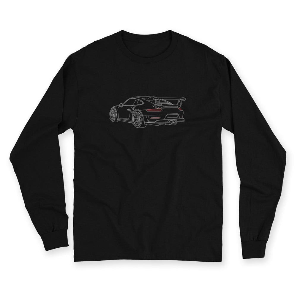 Fast as Green Hell IV Black Men's Long Sleeve