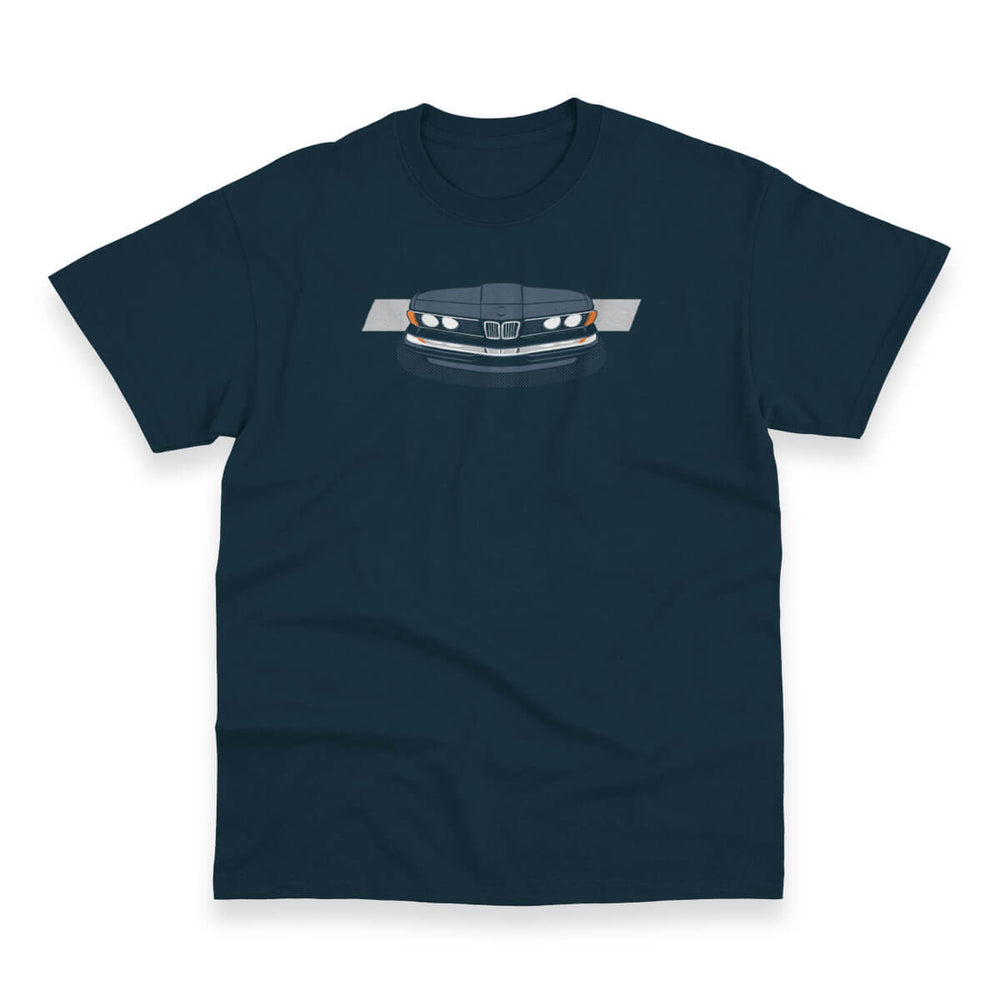 Here's Sharky Blue Men's Heavy Duty Tee