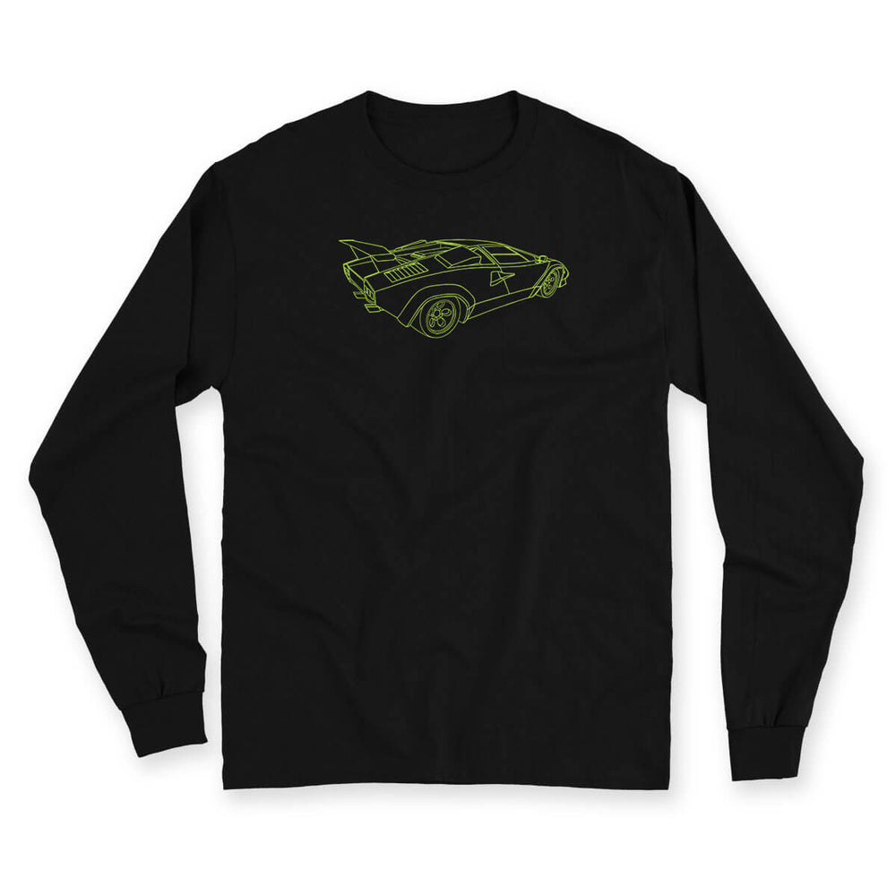 Limeborghini Men's Long Sleeve