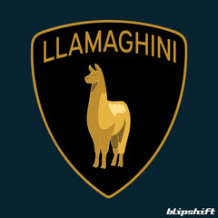 Llamaghini V Blue Design by  David Warmuth