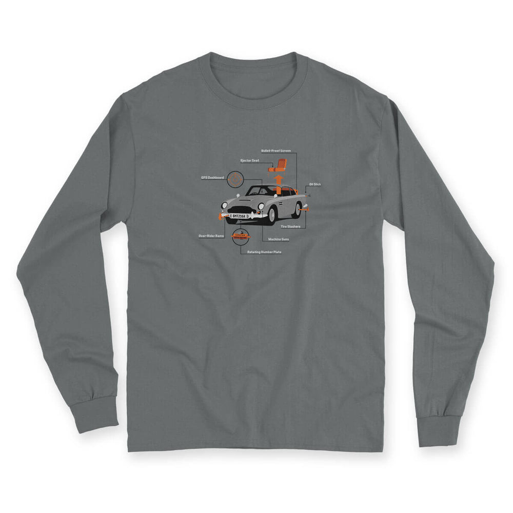 Name's B, DB Men's Long Sleeve