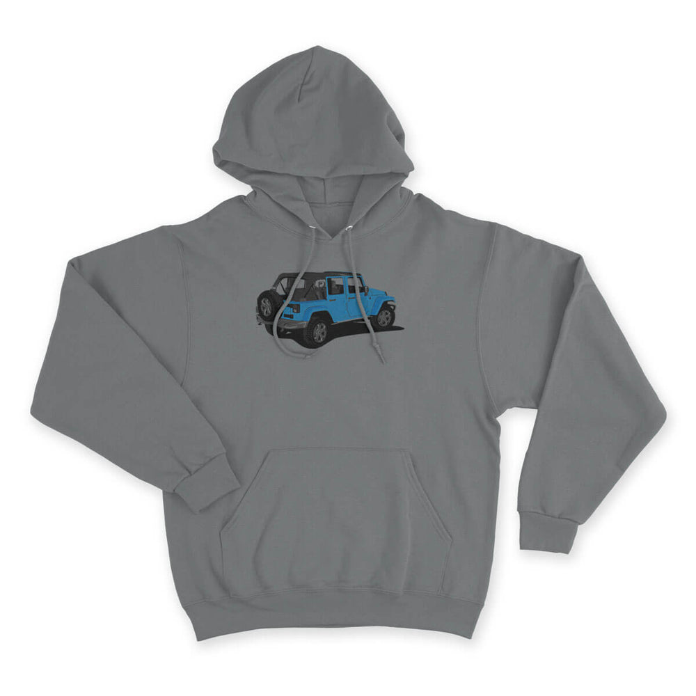 No Joke Blue Hoodie