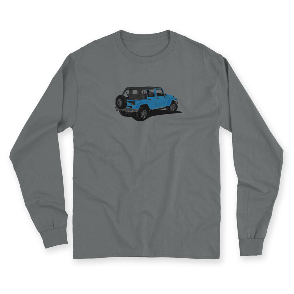 No Joke Blue Men's Long Sleeve