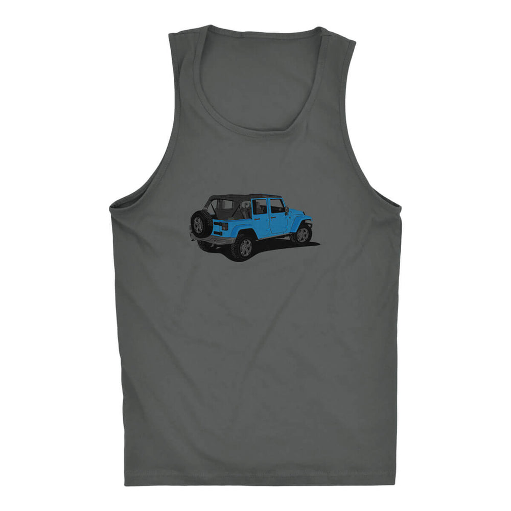 No Joke Blue Men's Tank