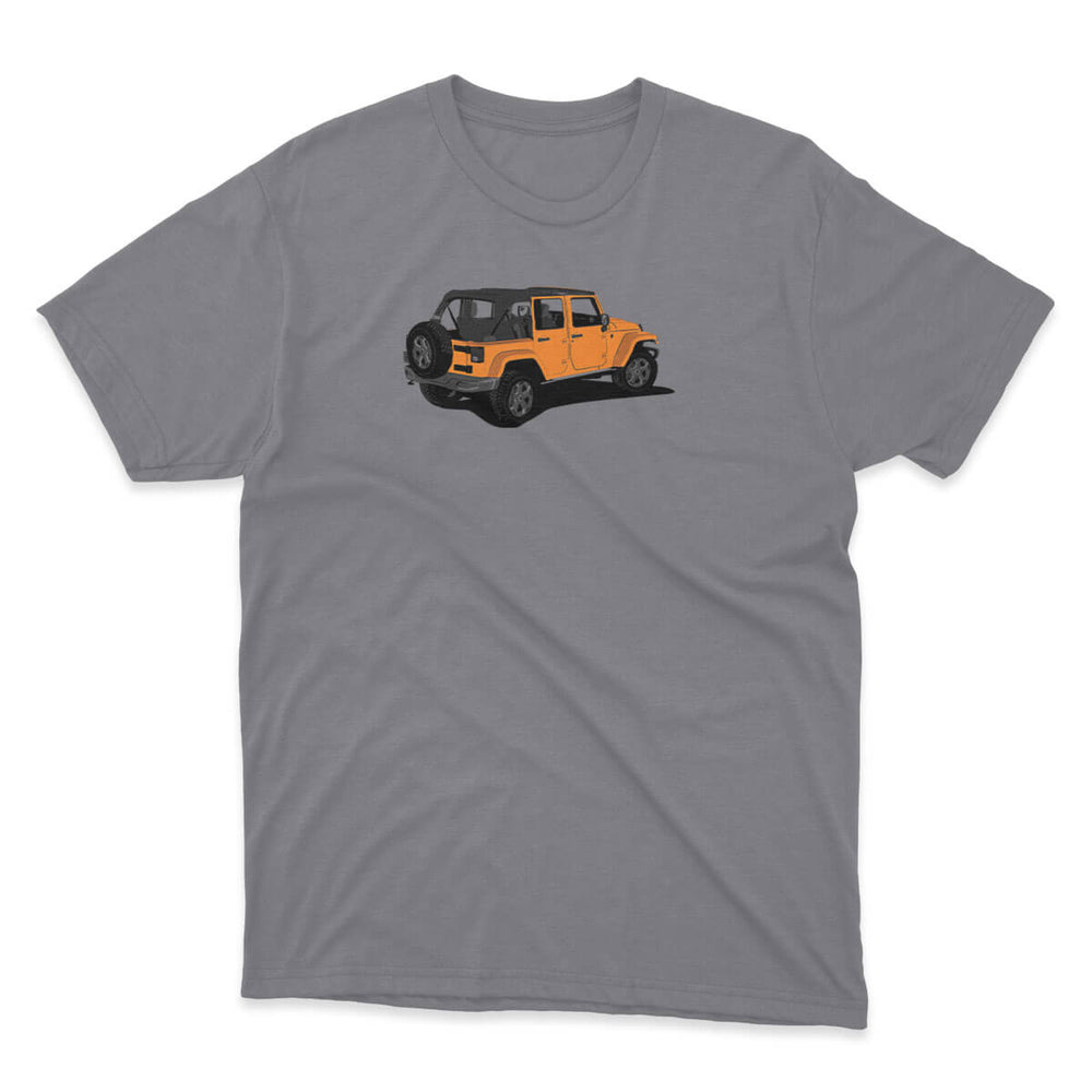 No Joke Orange Men's Premium Tri-blend