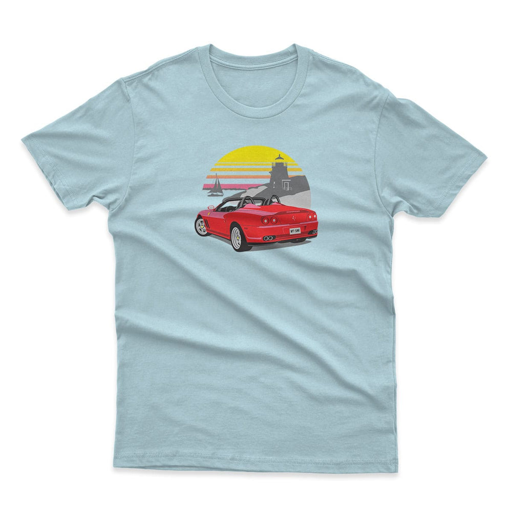 Outrun The Sun Men's Fitted Tee