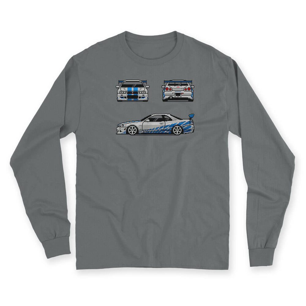 Overnight Part R34 Men's Long Sleeve