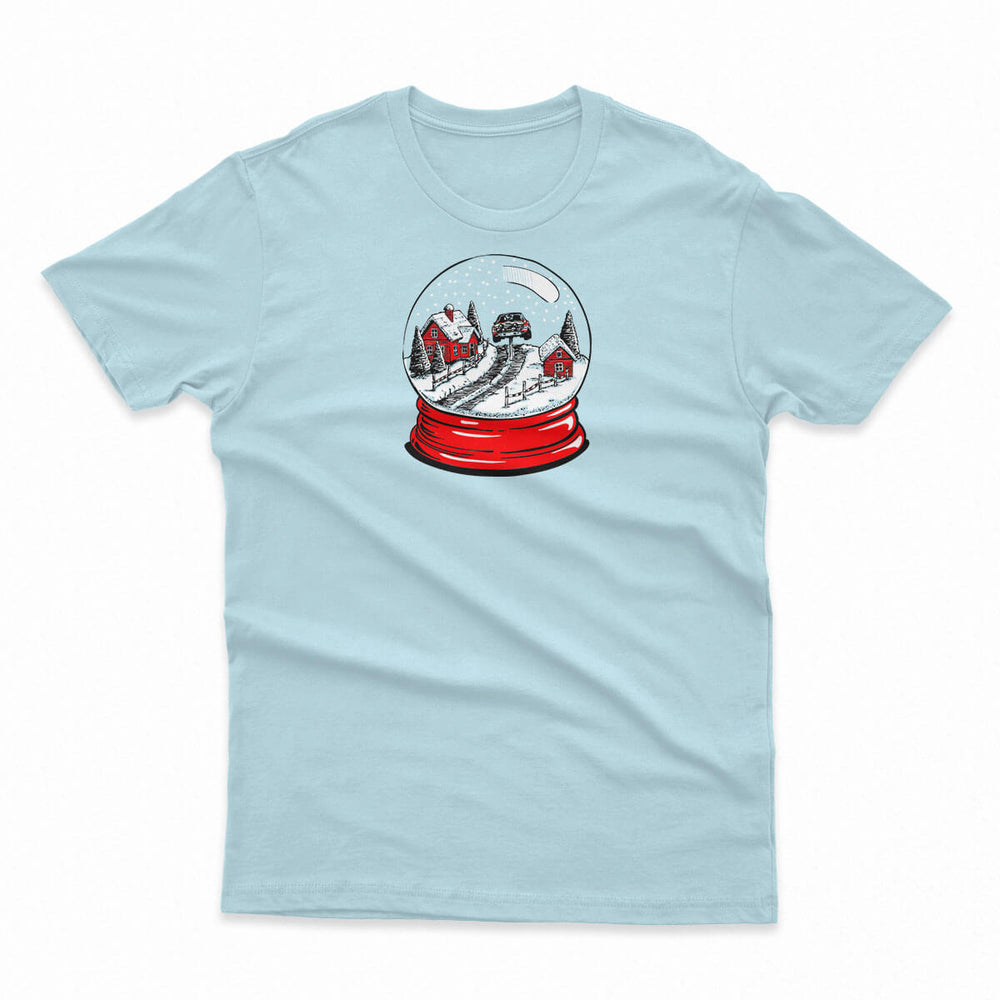 Snow Worries Men's Fitted Tee