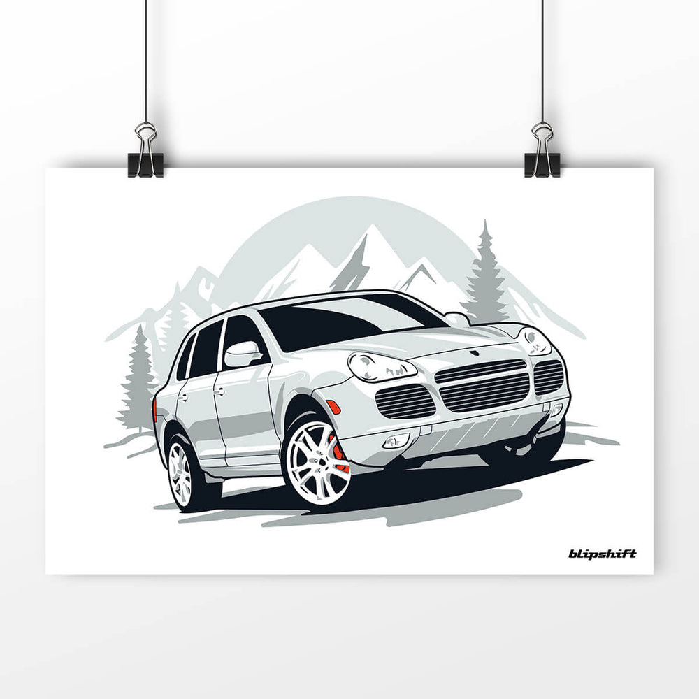 Sportier Utility Vehicle Poster