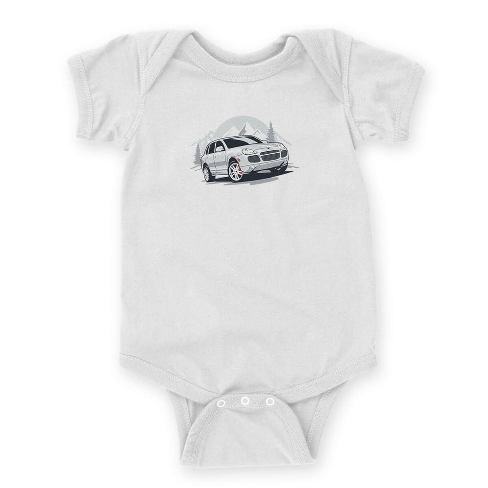 Sportier Utility Vehicle Onesie