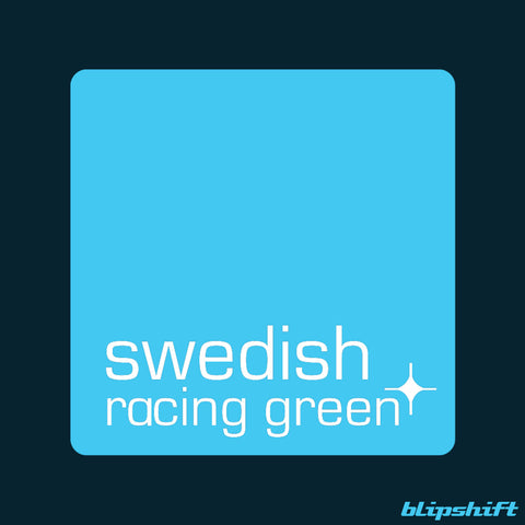 Swedish Racing Green Poster