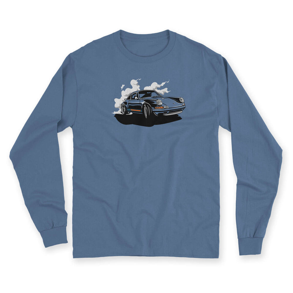 The Song of My People IV Blue Men's Long Sleeve