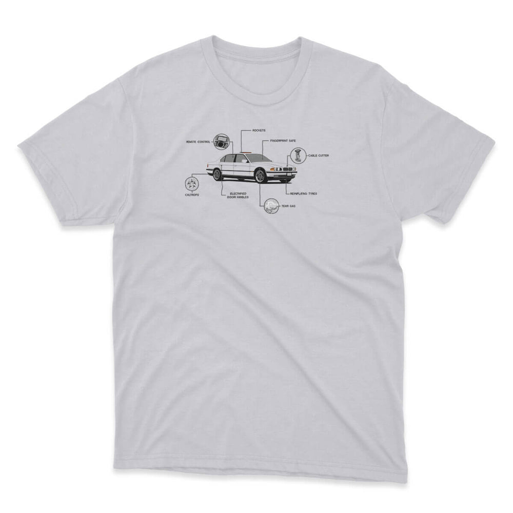 Tomorrow Still Drives Men's Premium Tri-blend