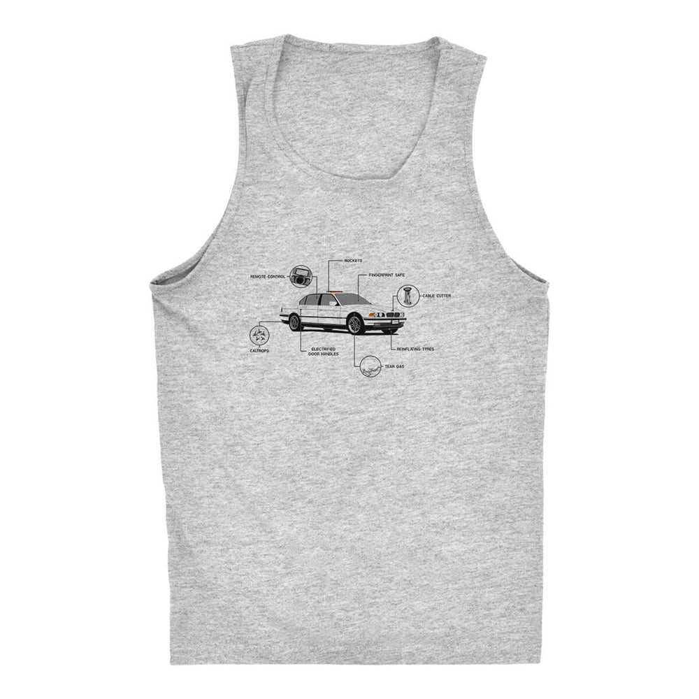 Tomorrow Still Drives Men's Tank