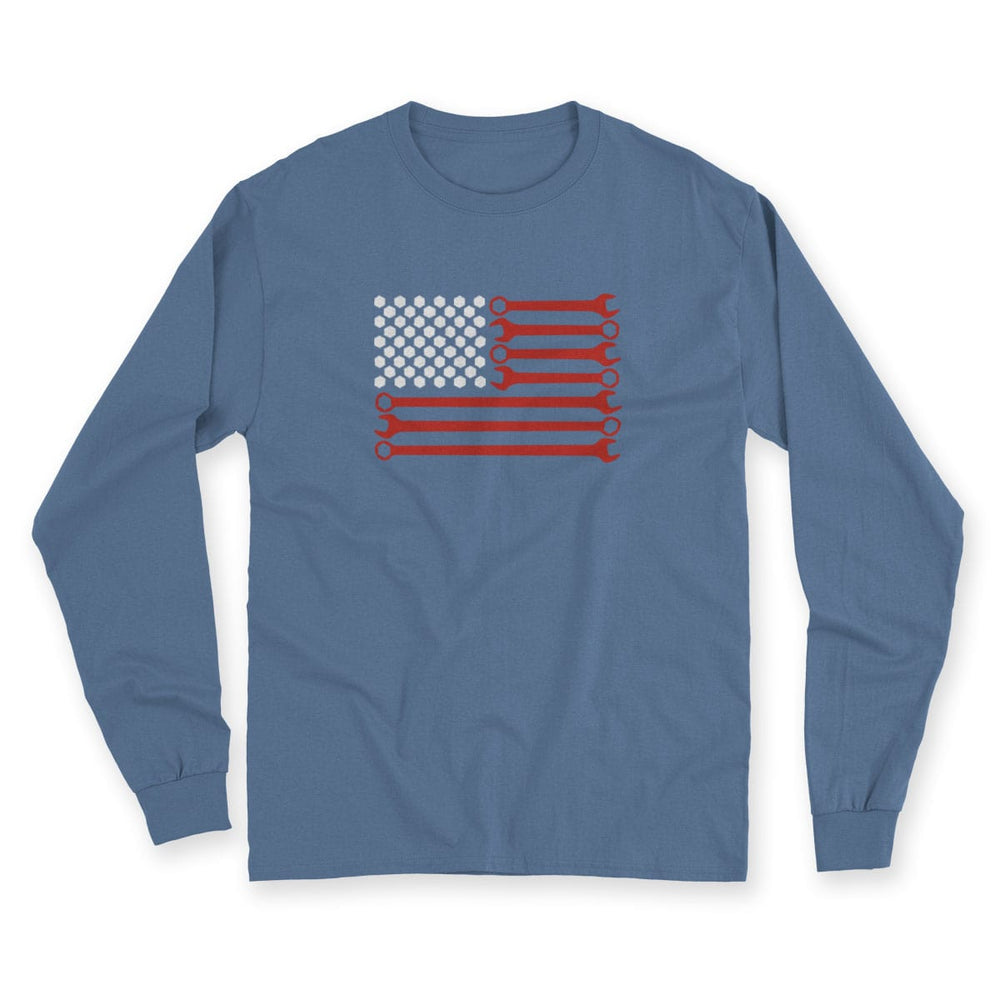 USAE! USAE! VII Blue Men's Long Sleeve