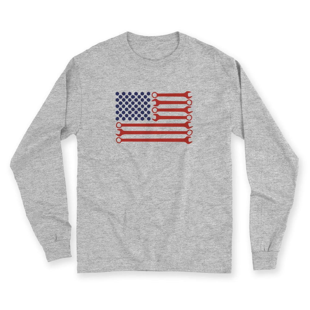 USAE! USAE! VII Silver Men's Long Sleeve