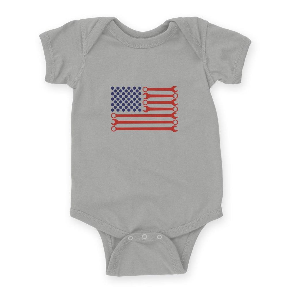 USAE! USAE! VII Silver Onesie