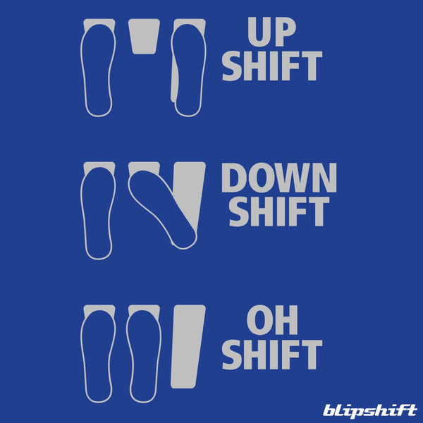 What The Shift Backprint design