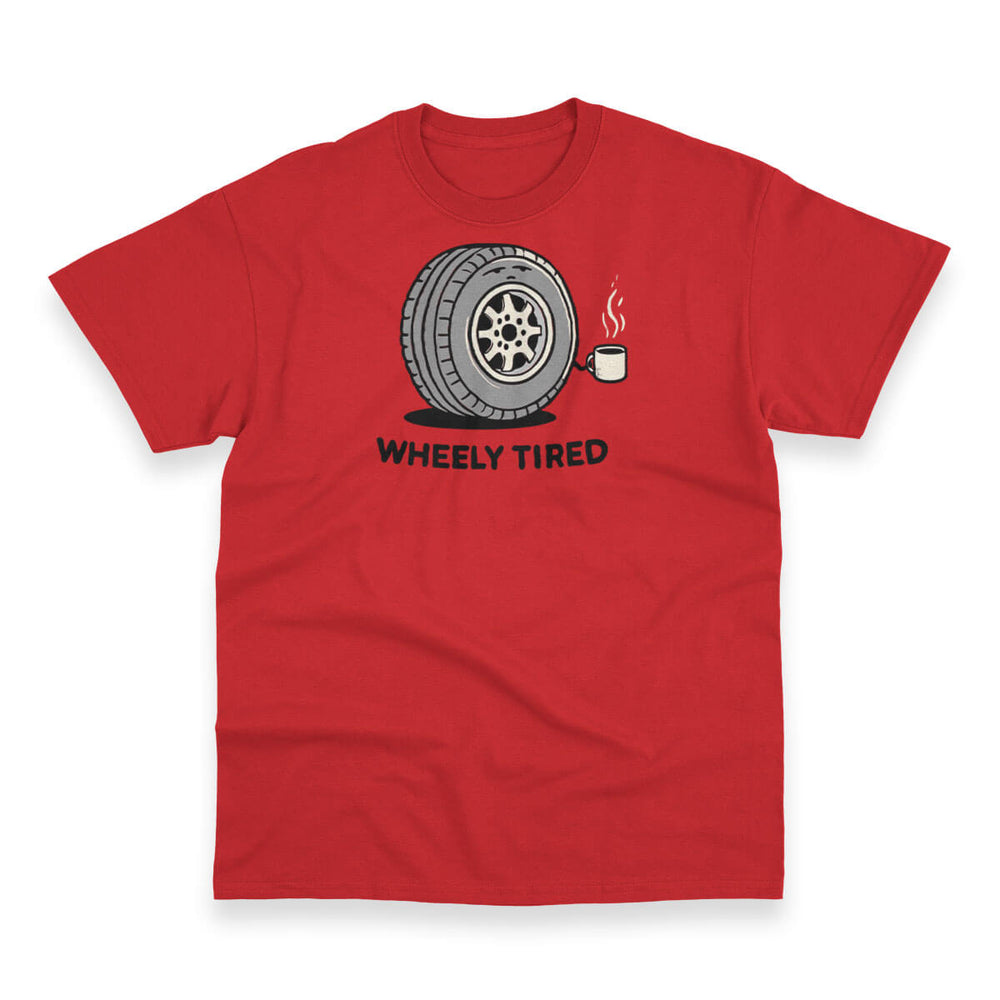 Wheely Tired Men's Heavy Duty Tee