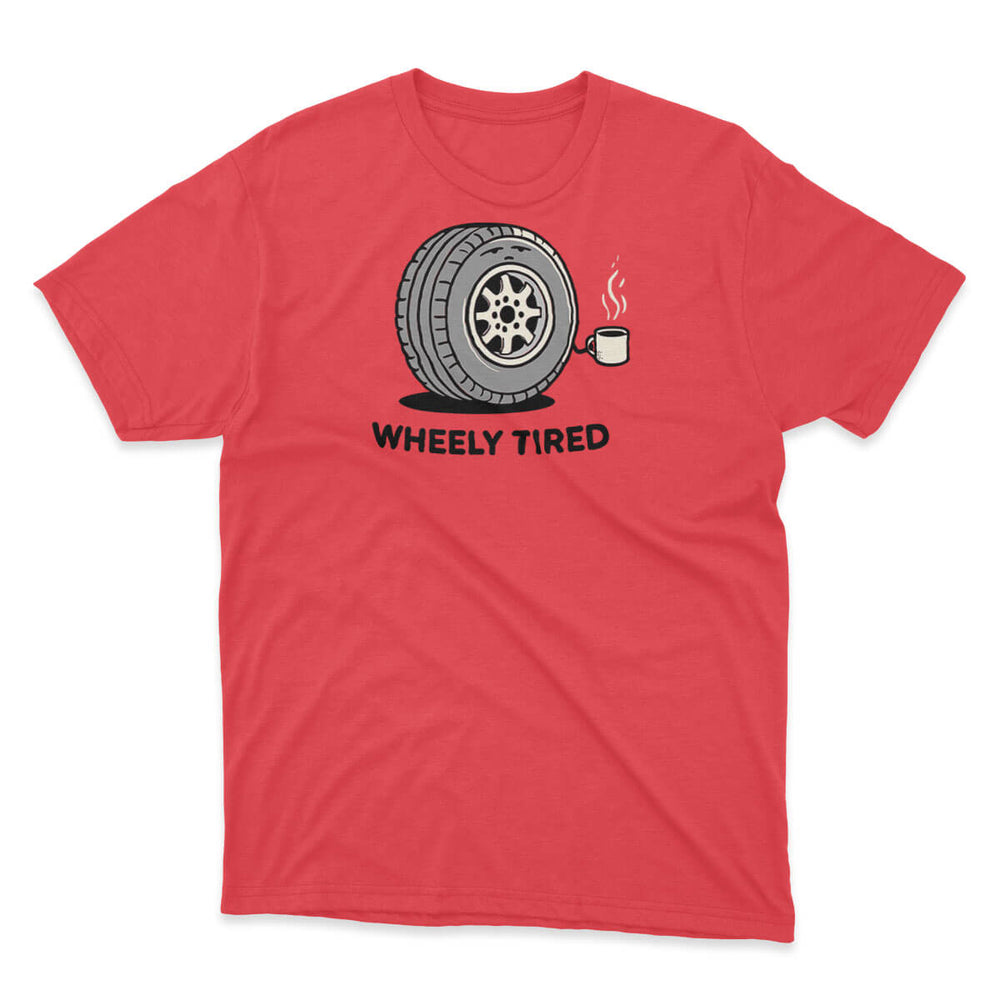 Wheely Tired Men's Premium Tri-blend