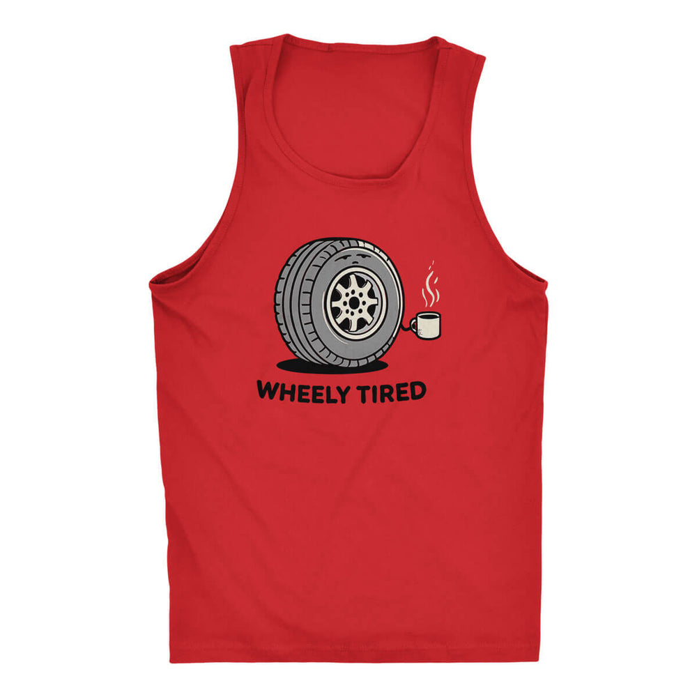 Wheely Tired Men's Tank