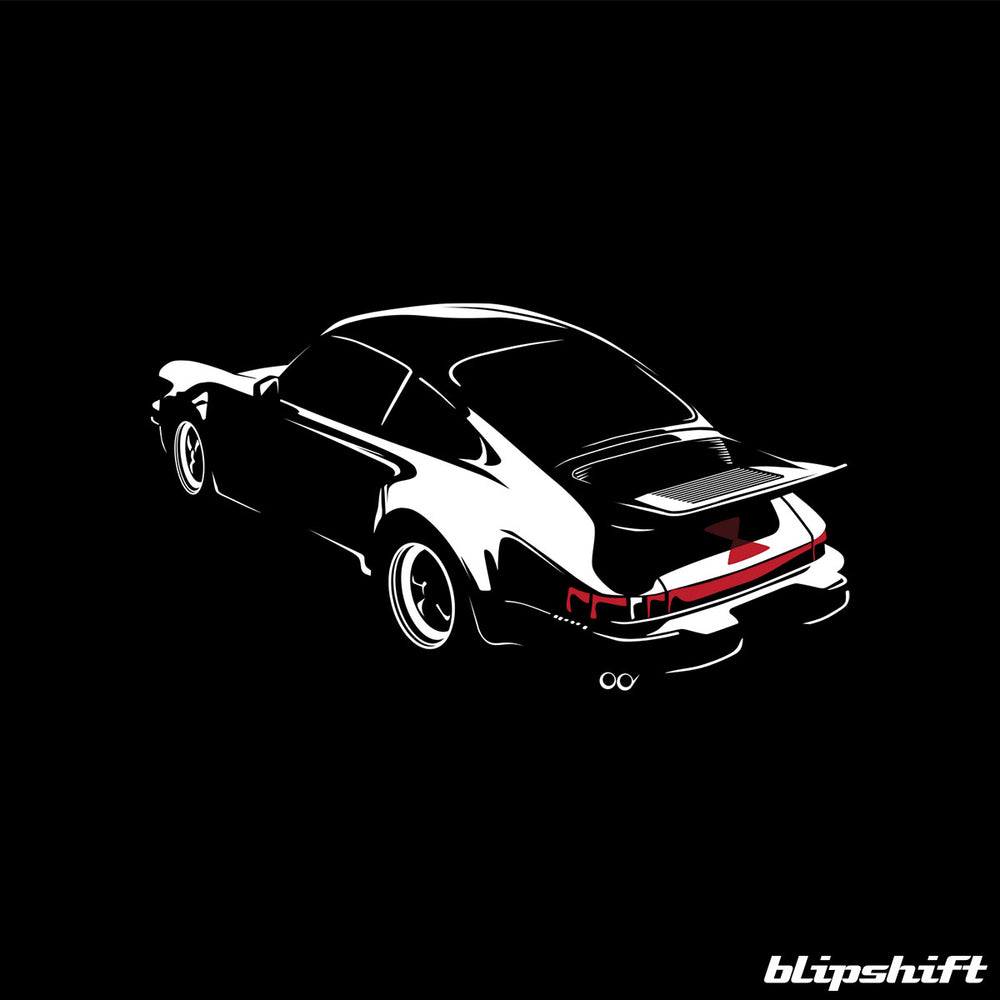 Widowmaker V-neck - A black widow vintage P-car enthusiast shirt | blipshift