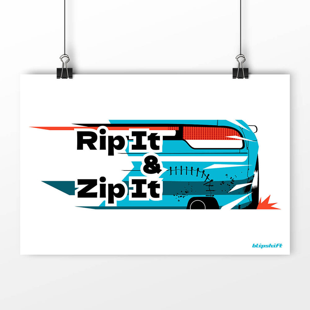 Zip To It Poster