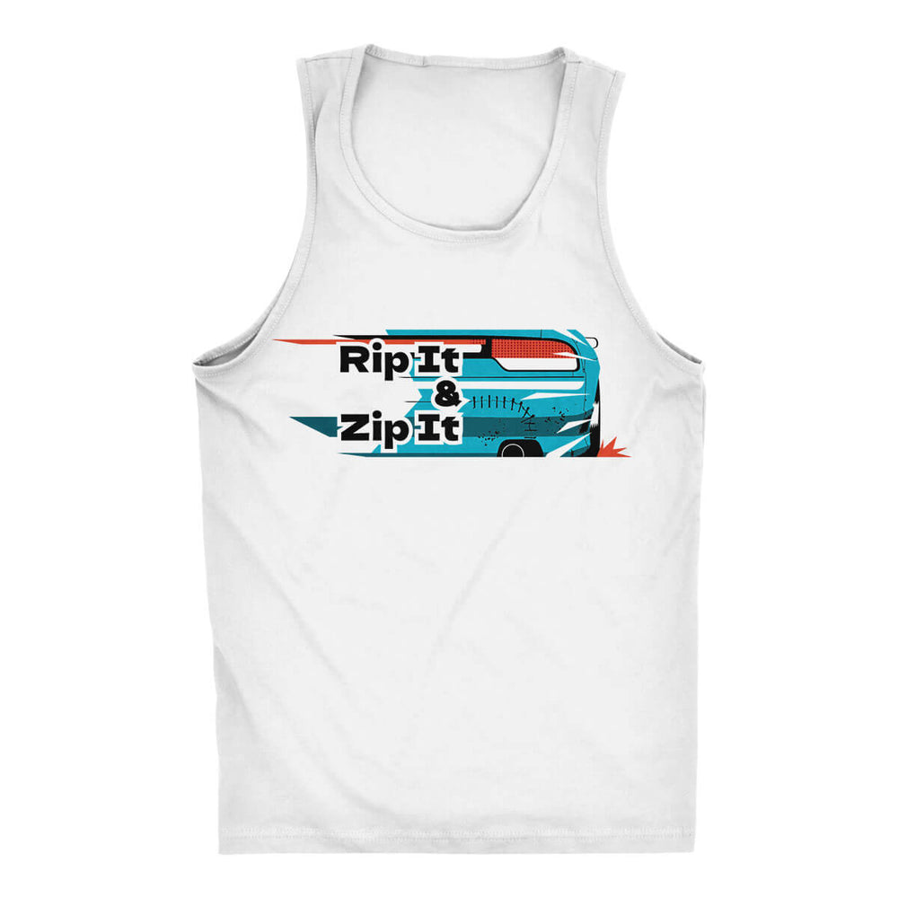 Zip To It Men's Tank