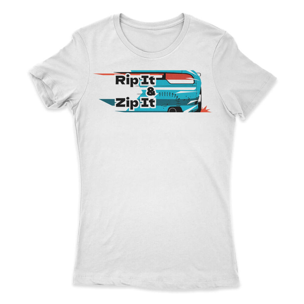 Zip To It Women's Tee