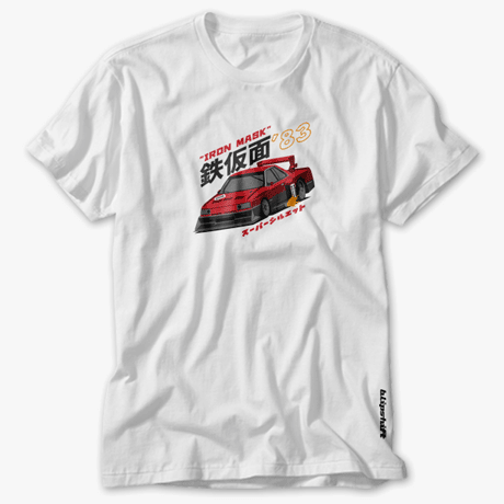 Iron Mask - A bosozoku Group 5 race car enthusiast shirt | blipshift