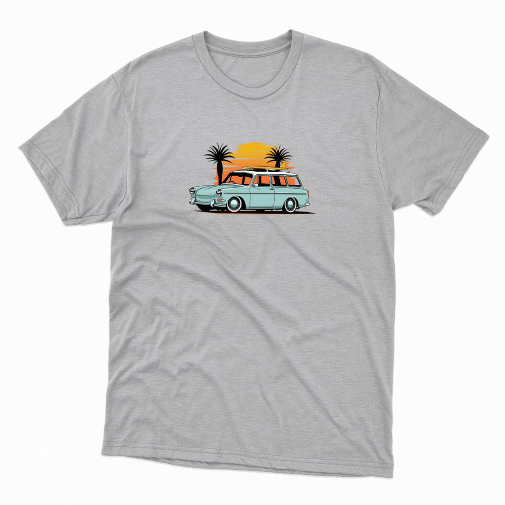 Square Stance - A vintage veedub German wagon enthusiast shirt | blipshift